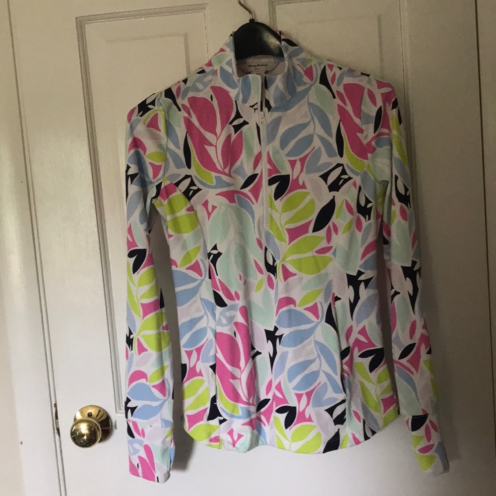 Tommy Bahama Golf Ladies 1/4 zip, Small
